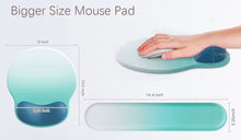 Load image into Gallery viewer, JennaWorkWise™ - Ergonomic Wrist Rest Mouse Pad