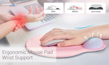 Load image into Gallery viewer, JennaWorkWise™ - Ergonomic Wrist Rest Mouse Pad
